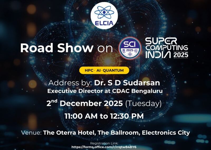 𝐈𝐧𝐯𝐢𝐭𝐚𝐭𝐢𝐨𝐧 𝐭𝐨 𝐌𝐞𝐦𝐛𝐞𝐫 𝐂𝐨𝐦𝐩𝐚𝐧𝐢𝐞𝐬 – 𝐑𝐨𝐚𝐝𝐬𝐡𝐨𝐰 𝐨𝐧 𝐒𝐮𝐩𝐞𝐫𝐜𝐨𝐦𝐩𝐮𝐭𝐢𝐧𝐠 𝐈𝐧𝐝𝐢𝐚 2025 (𝐒𝐂𝐈 2025)